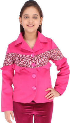 Cutecumber Full Sleeve Printed Girls Jacket