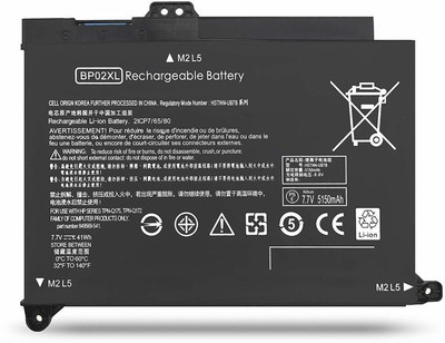 SellZone Laptop Battery For HP Pavilion BP02XL PC 15 AU010WM HSTNN-LB7H HSTNN-UB 6 Cell Laptop Battery