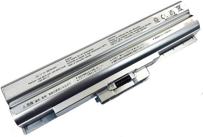 SellZone Replacement Laptop Battery For Sony VAIO VGP BPS13B/B (Silver) Battery 6 Cell Laptop Battery