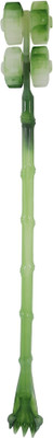 BROLAVIYA Back Roller with Back Scratcher Shape Manually Massage Stick,for Troublesome Itchy Spots and Relief Massager Massager(Green, White)