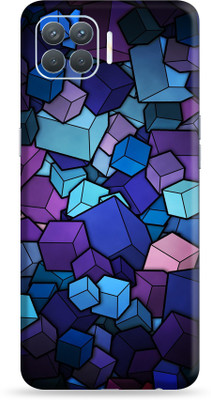 WeCre8 Skin's Oppo F17 Pro Back Mobile Skin(Multicolor)