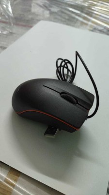 Punta Sleek Mouse Wired Optical Mouse(USB 2.0, Black)