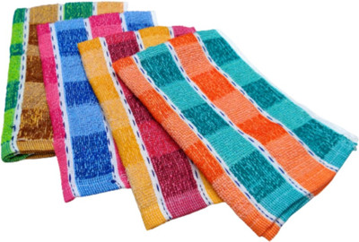 TRUEVELLI RC_IMPEX_NKN_1421_04 Multicolor Cloth Napkins(4 Sheets)