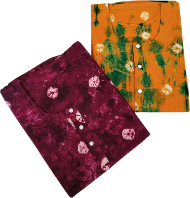 ADHIN Women Nighty(Multicolor)