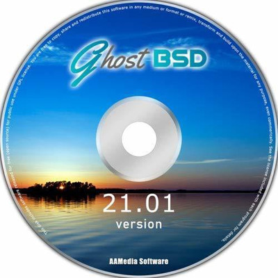 best deal GhostBSD 21.01 Desktop 64bit Live Bootable DVD Rom Linux Operating System LATEST 64