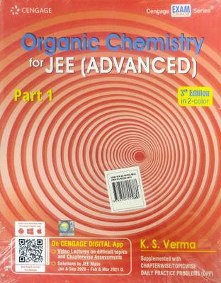 Organic Chemistry For JEE Advanced Part 1 (2021-22)(Paperback, K S Verma)