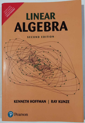 Linear Algebra(Paperback, Kenneth Hoffman, Ray Kunze)