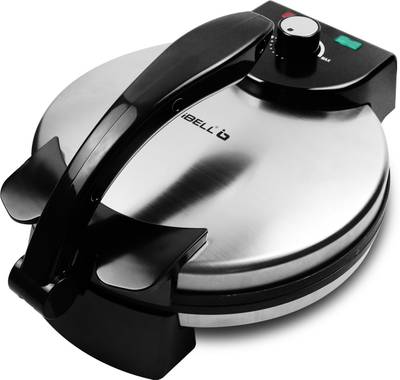 iBELL ROTI MAKER 1500W Nonstick Roti / Chapati Maker Big Size with Temperature Control Roti and Khakra Maker