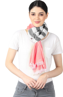 FLYER Printed Viscose, Cotton Viscose Blend Women Stole, Scarf, Fancy Scarf