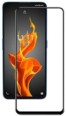 SMARTCASE Edge To Edge Tempered Glass for LAVA AGNI(Pack of 1)