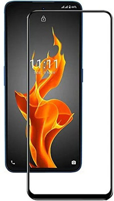 SMARTCASE Edge To Edge Tempered Glass for LAVA AGNI(Pack of 1)