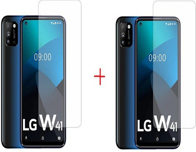 NIMMIKA ENTERPRISES Tempered Glass Guard for Lg w31 tempered glass(Pack of 2)