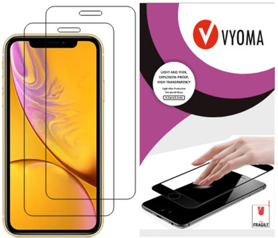 VYOMA Tempered Glass Guard for Apple iPhone XS Max, Apple iPhone 11 Pro Max(Pack of 2)