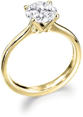 KUNDLI GEMS American Daimond stone Ring Natural Precious stone Lab Certified and Astrological Purpose for unsex Stone Diamond Gold Plated Ring