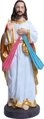 KariGhar Divine Mercy Decorative Showpiece  -  28 cm(Polyresin, Multicolor)