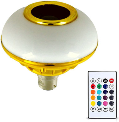 BACHPANKAPYAR SMART MUSICAL LED BULB WITH BLUETOOTH & RGB LIGHTS ADJUSTABLE LIGHT WITH REMOTE Smart Bulb