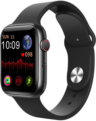 Time Up Women Ultra Slim & Small Dial Wireless Smartwatch(Black Strap, Free Size)