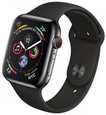 SYARA BEB_372S T55 Series 5 Smart Watch Smartwatch(Black Strap, XL)