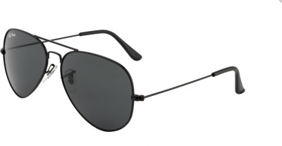 Ted Smith Aviator Sunglasses(For Men & Women, Grey)