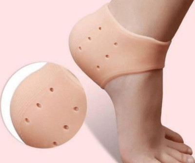 Rubberfy Silicone Heel Anti-Crack Sets for Men and Women Heel Support