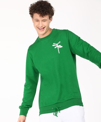 FOREVER 21 Full Sleeve Solid Men Sweatshirt