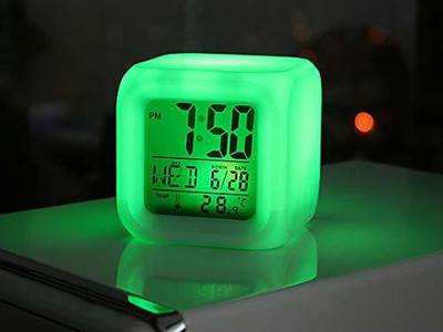 ultimate shopping network Digital White Clock