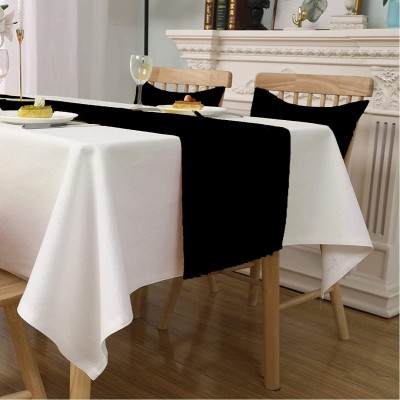 laxmi1341 Black 183 cm Table Runner(Cotton)