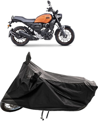 WMIZEXA Waterproof Two Wheeler Cover for Yamaha(FZ S V3.0 FI, Black)