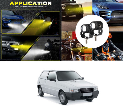 PECUNIA Motorcycle LED Fog Lights, 2 Pack LED Driving Lights Motorcycle Fog Lights High Low Beam White Yellow Headlights Fog Lamps Electric Work Driving Headlamp Spot Lamps for for Bike ATV UTV Truck SUV C58 Headlight Car, Motorbike LED for Fiat (12 V, 55 W)(Uno) PECUNIA Motorcycle LED Fog Lights, 2 Pack LED Driving Lights Motorcycle Fog Lights High Low Beam White Yellow Headlights Fog Lamps Electric Work Driving Headlamp Spot Lamps for for Bike ATV UTV Truck SUV C58 Headlight Car, Motorbike LED for Fiat (12 V, 55 W)(Uno)