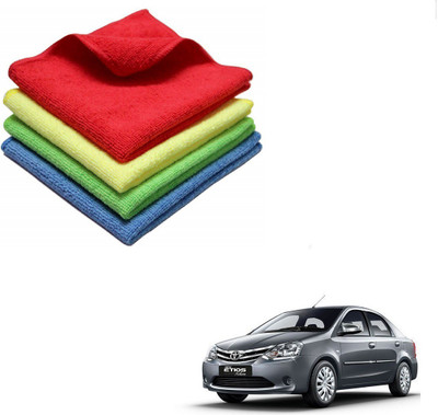 AuTO ADDiCT Microfiber Vehicle Washing  Cloth(Pack Of 4)