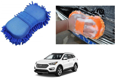 AuTO ADDiCT Microfiber Vehicle Washing  Sponge(Pack Of 1)