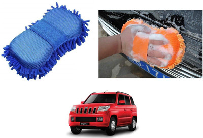 AuTO ADDiCT Microfiber Vehicle Washing  Sponge(Pack Of 1)