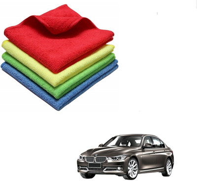 AuTO ADDiCT Microfiber Vehicle Washing  Cloth(Pack Of 4)