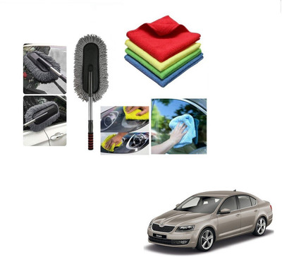 AuTO ADDiCT Microfiber Vehicle Washing  Duster(Pack Of 5)