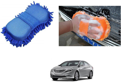 AuTO ADDiCT Microfiber Vehicle Washing  Sponge(Pack Of 1)