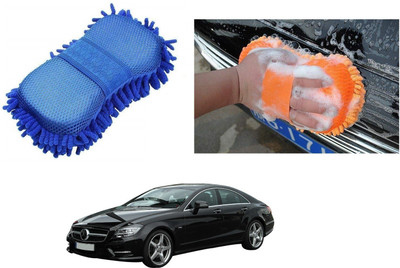 AuTO ADDiCT Microfiber Vehicle Washing  Sponge(Pack Of 1)