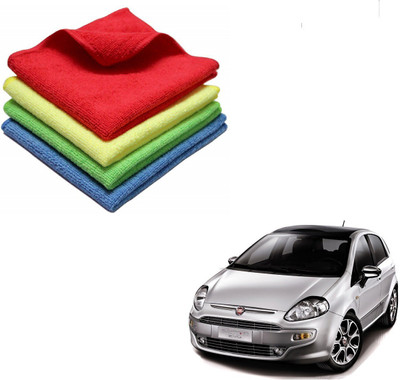AuTO ADDiCT Microfiber Vehicle Washing  Cloth(Pack Of 4)