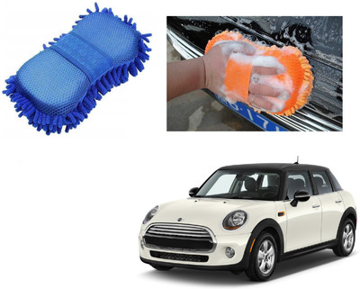 AuTO ADDiCT Microfiber Vehicle Washing  Sponge(Pack Of 1)