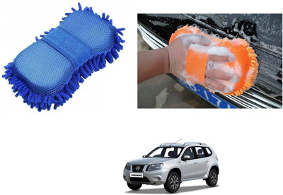 AuTO ADDiCT Microfiber Vehicle Washing  Sponge(Pack Of 1)