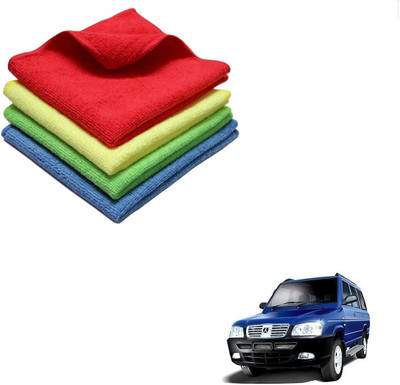 AuTO ADDiCT Microfiber Vehicle Washing  Cloth(Pack Of 4)