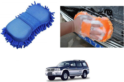 AuTO ADDiCT Microfiber Vehicle Washing  Sponge(Pack Of 1)
