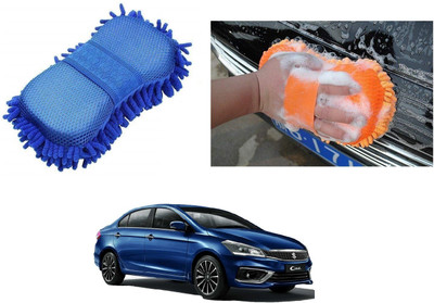 AuTO ADDiCT Microfiber Vehicle Washing  Sponge(Pack Of 1)