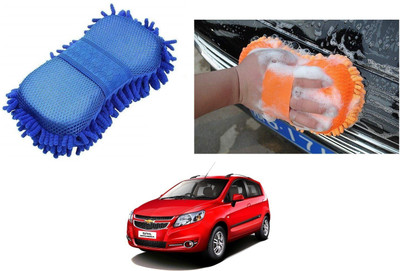 AuTO ADDiCT Microfiber Vehicle Washing  Sponge(Pack Of 1)
