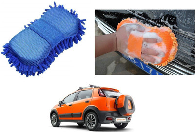 AuTO ADDiCT Microfiber Vehicle Washing  Sponge(Pack Of 1)