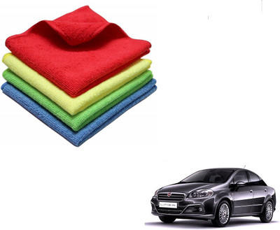 AuTO ADDiCT Microfiber Vehicle Washing  Cloth(Pack Of 4)