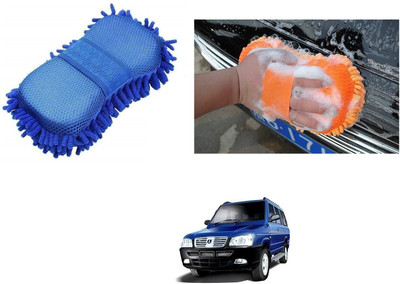 AuTO ADDiCT Microfiber Vehicle Washing  Sponge(Pack Of 1)
