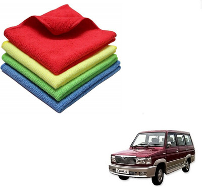 AuTO ADDiCT Microfiber Vehicle Washing  Cloth(Pack Of 4)