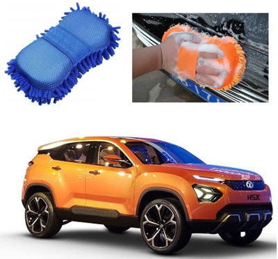 AuTO ADDiCT Microfiber Vehicle Washing  Sponge(Pack Of 1)