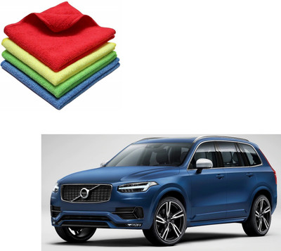 AuTO ADDiCT Microfiber Vehicle Washing  Cloth(Pack Of 4)