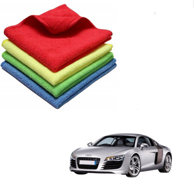 AuTO ADDiCT Microfiber Vehicle Washing  Cloth(Pack Of 4)